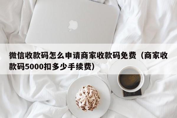 微信收款码怎么申请商家收款码免费（商家收款码5000扣多少手续费）