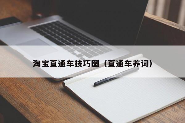 淘宝直通车技巧图（直通车养词）