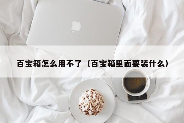 百宝箱怎么用不了（百宝箱里面要装什么）