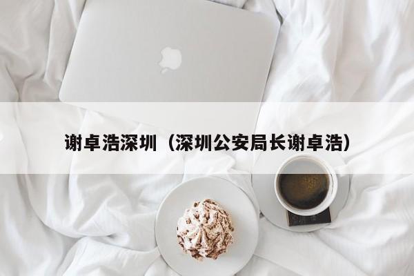 谢卓浩深圳（深圳公安局长谢卓浩）