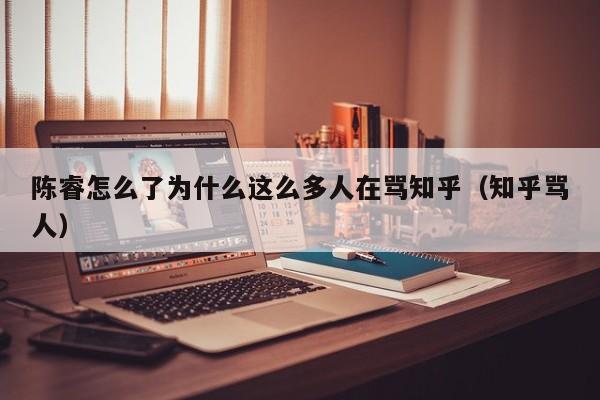 陈睿怎么了为什么这么多人在骂知乎（知乎骂人）