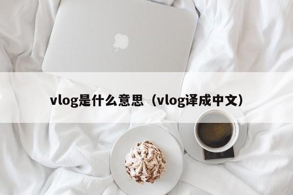 vlog是什么意思（vlog译成中文）