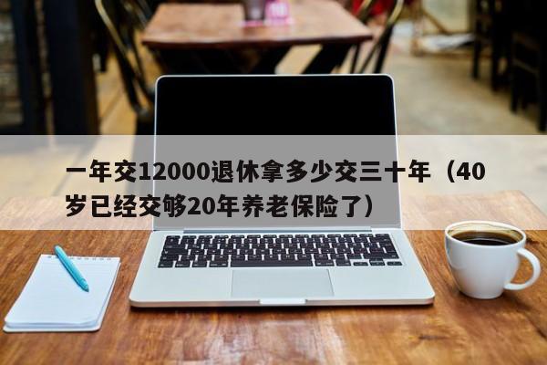 一年交12000退休拿多少交三十年（40岁已经交够20年养老保险了）