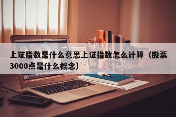 上证指数是什么意思上证指数怎么计算（股票3000点是什么概念）
