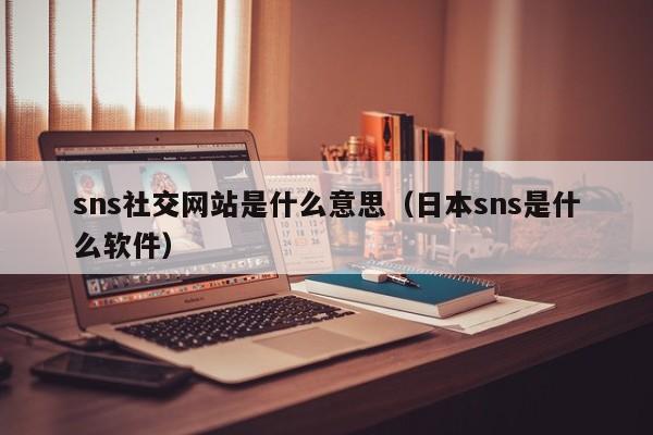 sns社交网站是什么意思（日本sns是什么软件）