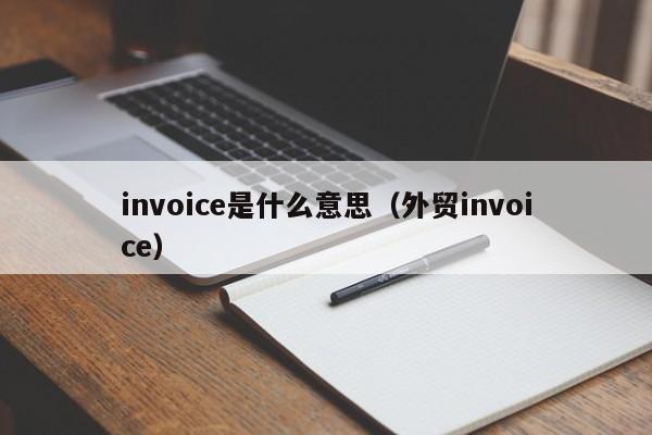 invoice是什么意思（外贸invoice）