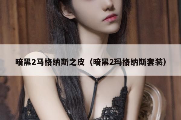 暗黑2马格纳斯之皮（暗黑2玛格纳斯套装）